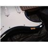 Image 2 : ACADEMY BLACK AND WHITE ELECTRIC GUITAR W/ SOFT CASE