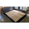 Image 1 : IKEA DOUBLE SIZE BEDFRAME WITH STORAGE HEADBOARD