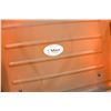 Image 2 : ORANGE KITCHEN STOOL AND VINTAGE SUIT CASE
