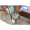 Image 2 : ANTIQUE SIDE CHAIR AND PLANT STAND