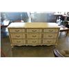 Image 1 : FRENCH PROVINCIAL 9 DRAWER DRESSER WITH MIRROR MALCOLM FURNITURE