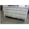 Image 2 : FRENCH PROVINCIAL 9 DRAWER DRESSER WITH MIRROR BARONET FURNITURE