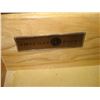 Image 2 : 1 DRAWER MAHOGANY FINISH BOOKSHELF