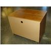 Image 3 : PINE GLASSDOOR ENTERTAINMENT STAND