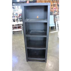 BLACK 5 FOOT SHELF