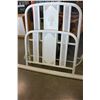 Image 3 : WHITE SINGLE BED FRAME
