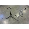 Image 1 : GUITAR STAND AND DRUM STAND