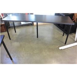 LONG BLACK TABLE