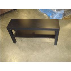 BLACK 2 TIER SHOE RACK