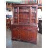 Image 1 : KNETCHEL MAHOGANY 2 PIECE CHINA CABINET