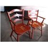 Image 2 : PAIR VILAS MAPLE CAPTAINS CHAIRS
