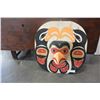 Image 2 : NATIVE CARVED WOOD SUN MASKS