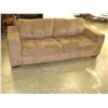 Image 2 : BROWN MICROFIBER SOFA