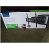 Image 1 : NEW OVERSTOCK INSIGNIA 47-80 INCH FULL MOTION TV WALL MOUNT, COMPLETE, UP TO 110 LBS
