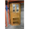 Image 1 : OAK CORNER CABINET