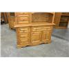Image 2 : PINE 2 PEICE CHINA CABINET