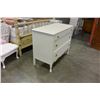 Image 3 : WHITE 3 DRAWER DRESSER