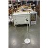 Image 1 : WHITE MODERN DOUBLE READING LAMP