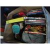 Image 1 : BOX OF DVDS AND BOOKS