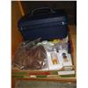 Image 1 : TRAY OF DIORAMA CRAFT SUPPLIES AND SAMSONITE CASE