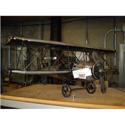 METAL BIPLANE