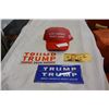 Image 1 : TRUMP STICKERS AND HAT