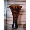 Image 1 : COMTEMPORARY 15 INCH ART GLASS VASE