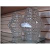 Image 2 : PAIR OF MID-CENTURY GLASS SHADES