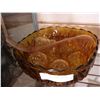 Image 2 : CARNIVAL GLASS PUNCH BOWL SET