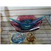 Image 1 : 4PCS OF ART GLASS