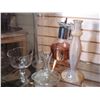Image 1 : ITALIAN VASE, GLASS DECANTER, ICEBOWL, VASE, AND CARAFFE