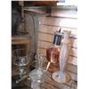 Image 2 : ITALIAN VASE, GLASS DECANTER, ICEBOWL, VASE, AND CARAFFE