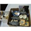 Image 1 : TRAY OF NEW HOME DECOR AND FIGURES