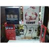 Image 2 : CHRISTMAS COOKIE JAR AND NATIVITY FIGURES AND SNOWMAN LANTERNS