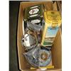 Image 2 : BOX OF OIL LAMPS AND ESTATE GOODS
