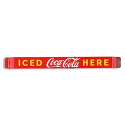 Coca-Cola Porcelain Push Bar