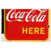Image 8 : Coca-Cola Porcelain Flange Sign