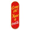 Image 1 : Coca-Cola Porcelain Door Push
