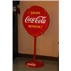 Image 8 : Coca-Cola "Lollipop" Curb Sign