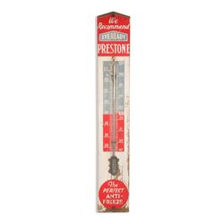Wooden Eveready Prestone Thermometer