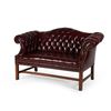 Image 1 : Tufted Leather Sofa