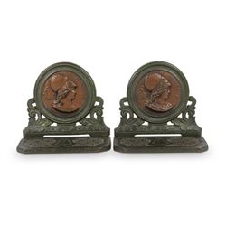 Judd Cast Minerva Bookends
