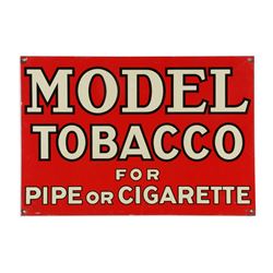 Model Tobacco Tin Sign