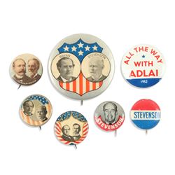 1900-1956 US Political Pinbacks