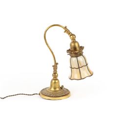 Art Nouveau Bronze Desk Lamp