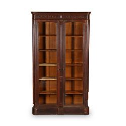 Impressive Oak Library Bookcase