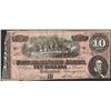 Image 1 : 1864 $10 Confederate States of America Note