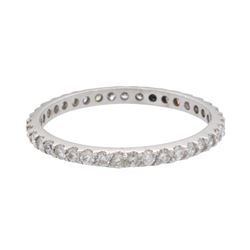 0.5 ctw Diamond Ring - 14KT White Gold
