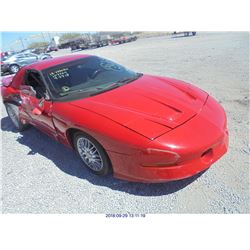 1995 - PONTIAC FIREBIRD // SALVAGE TITLE