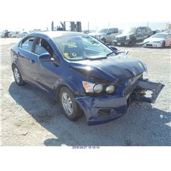 2013 - CHEVROLET SONIC // REBUILT SALVAGE
